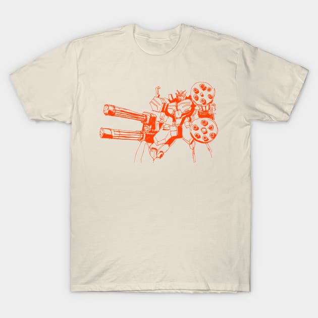 Gundam heavy arms T-Shirt by Kenny Routt